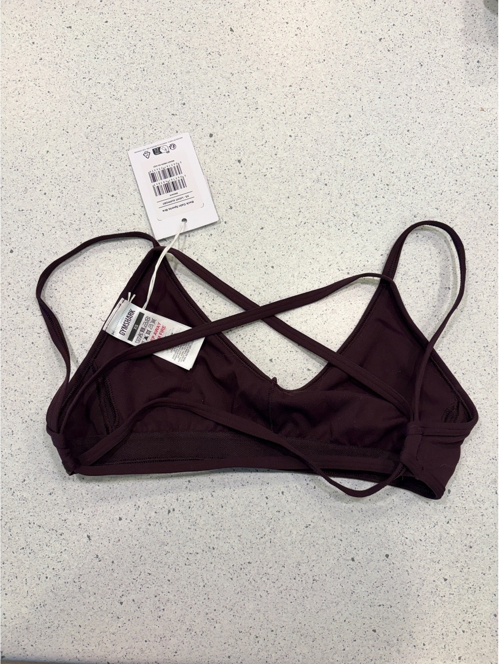 Gymshark Strappy Sports Bra XS - Picture 2 of 2